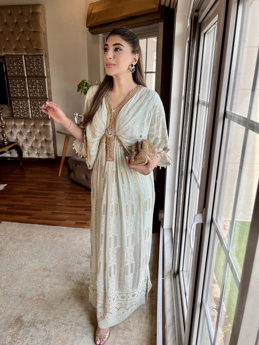 MINT GREEN KAFTAN