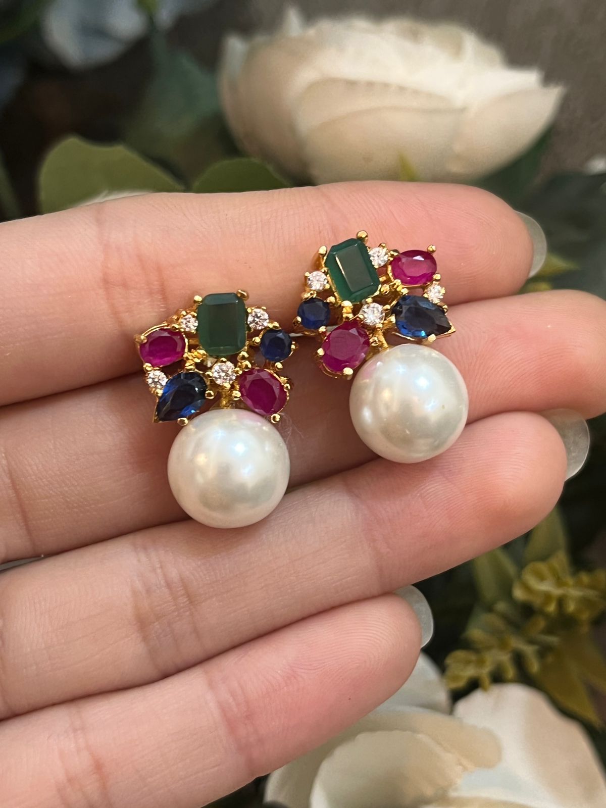 Sterling Silver Studded