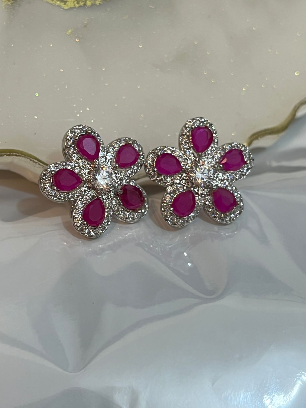 Sterling Silver Studded