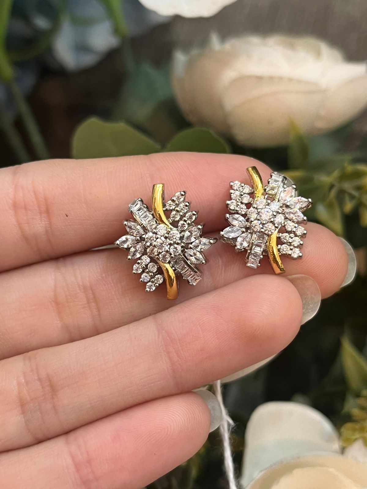 Sterling Silver Studded