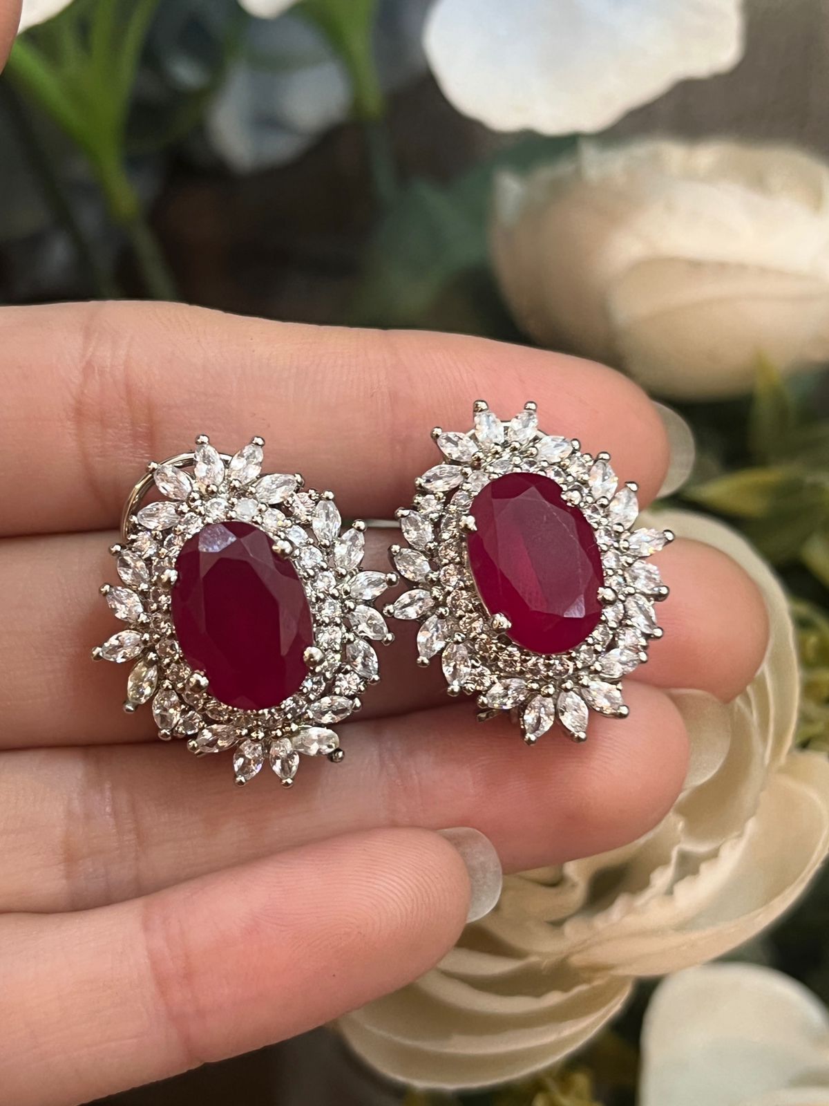 Sterling Silver Studded