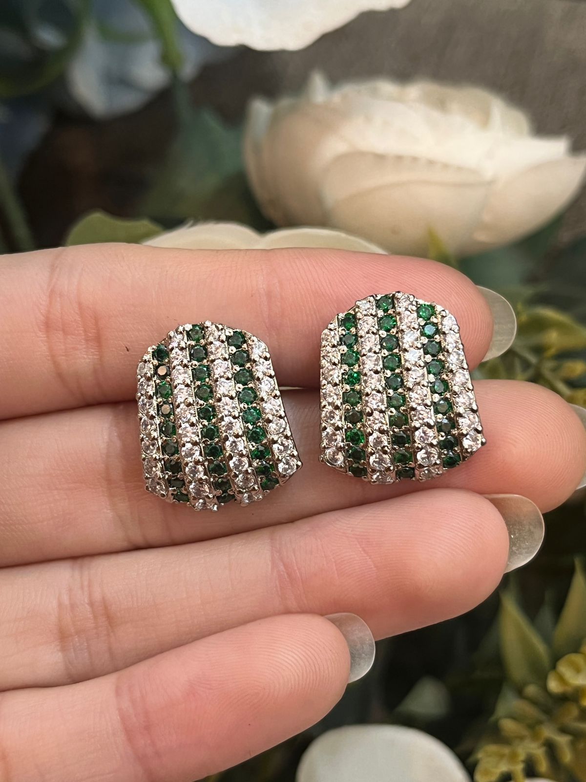 Sterling Silver Studded