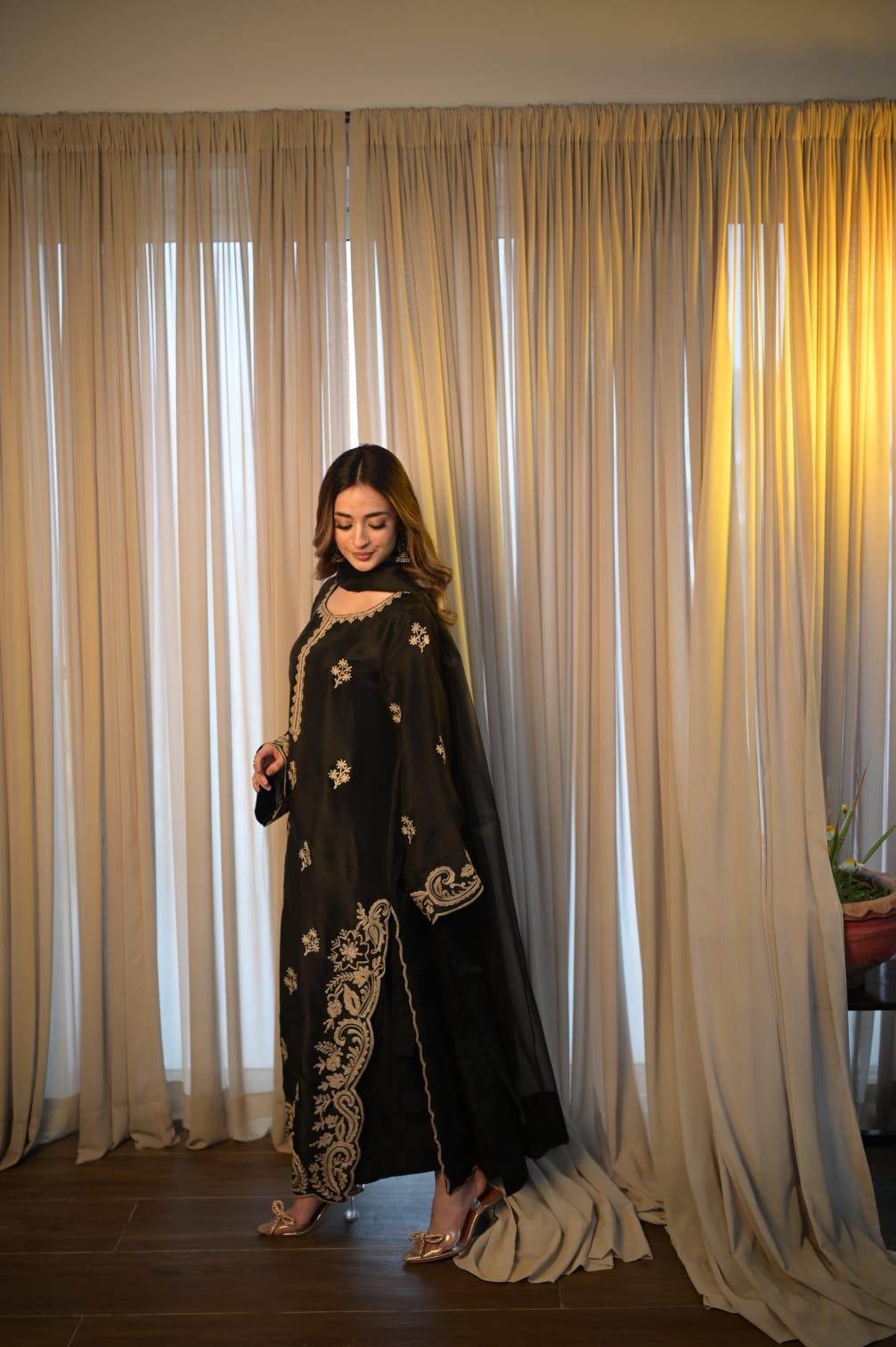 Black Cutwork