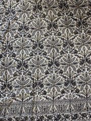 Black & white shawl