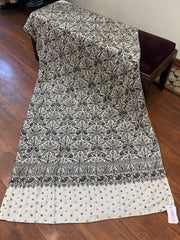 Black & white shawl