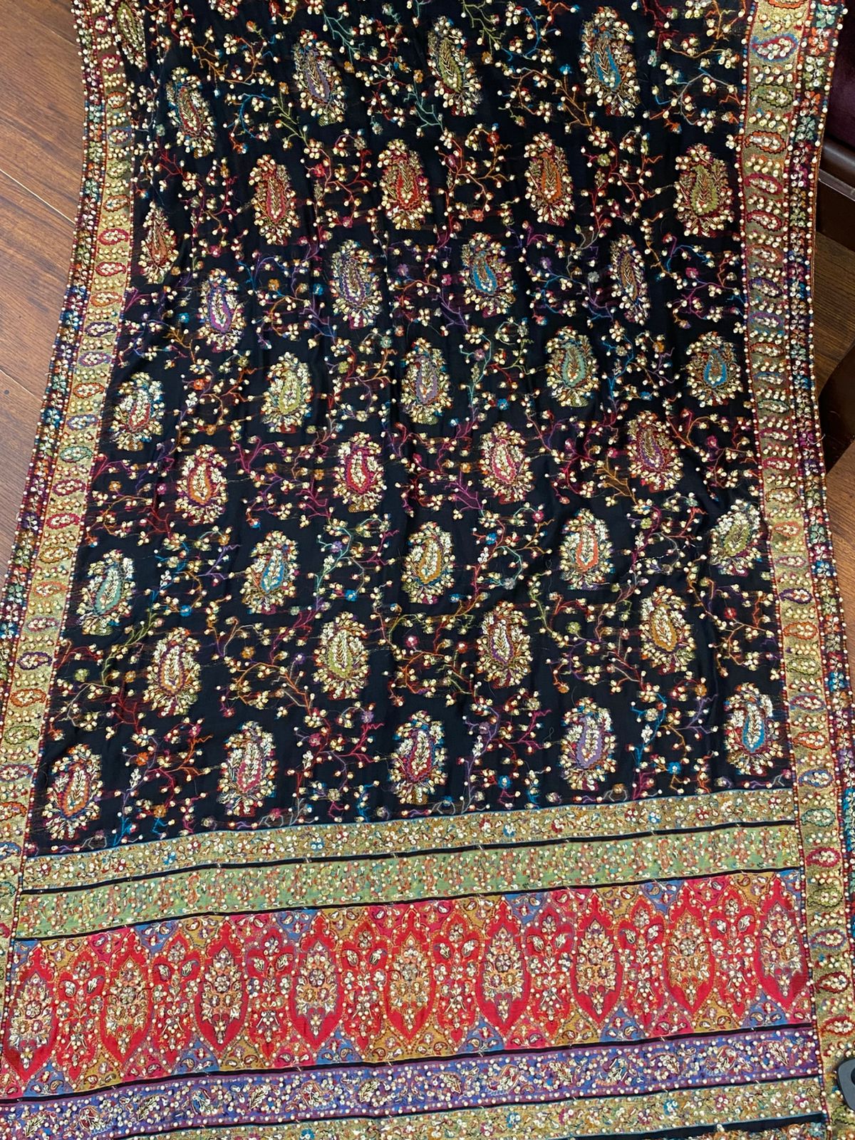 Moonlight brown shawl