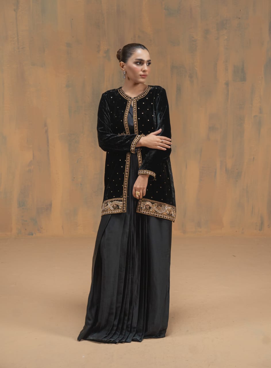 Pure Black Velvet