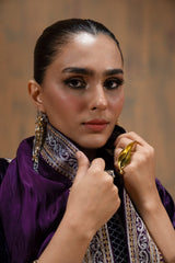 Pure purple velvet